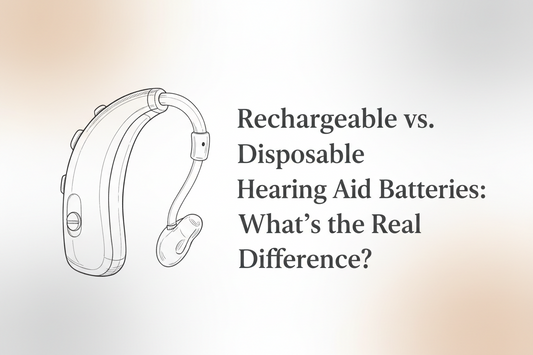 Rechargeable vs. Disposable Hearing Aid Batteries: What's the Real Difference?