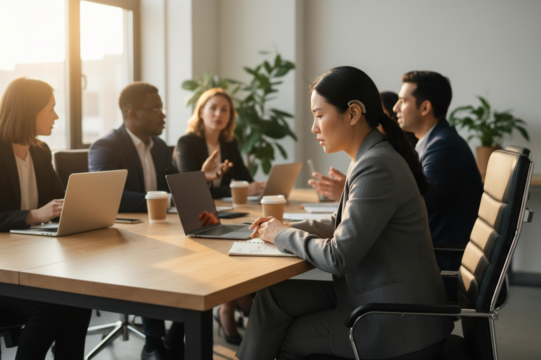 Hearing Loss at Work: How It Affects Your Career and Confidence