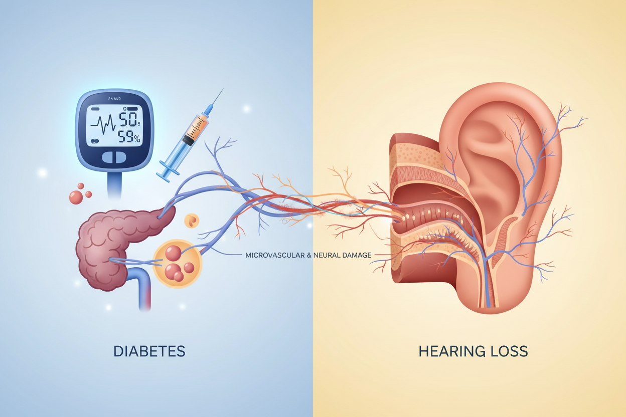 The Connection Between Diabetes and Hearing Loss – Soundbright